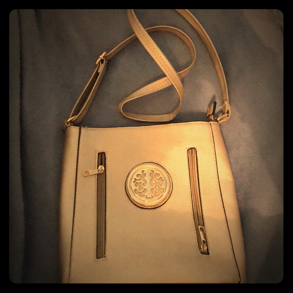 Gold side purse